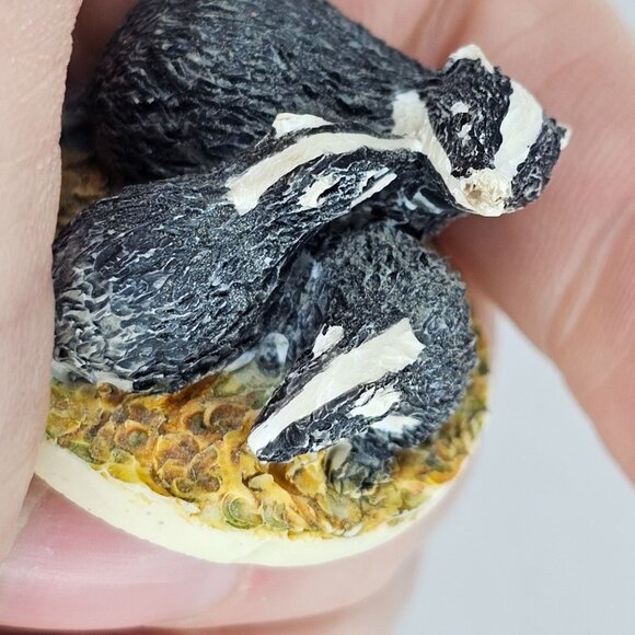 Peter Fagan Badger Family Figurine Collectible Miniature Wildlife Sculpture - Picture 6 of 8